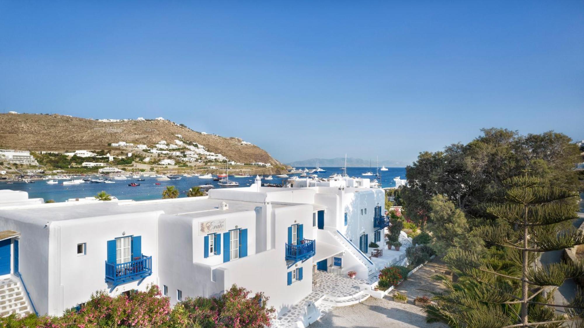 Erato Hotel Mykonos Ornos  Esterno foto